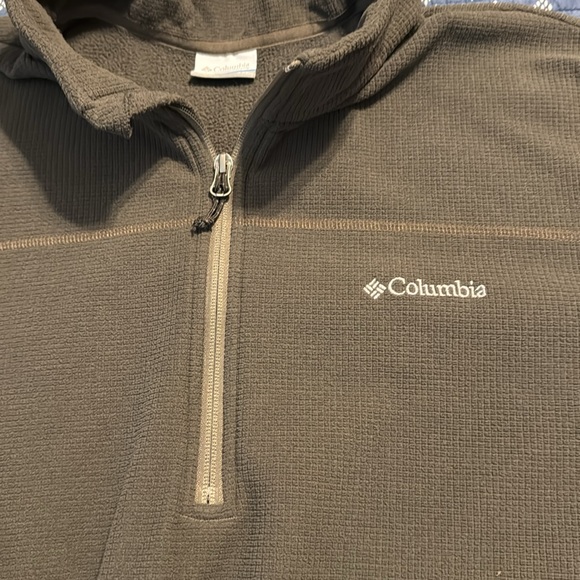 Columbia 1/4 Zip Pullover Waffled Sweatshirt Sz XXL - Picture 3 of 5
